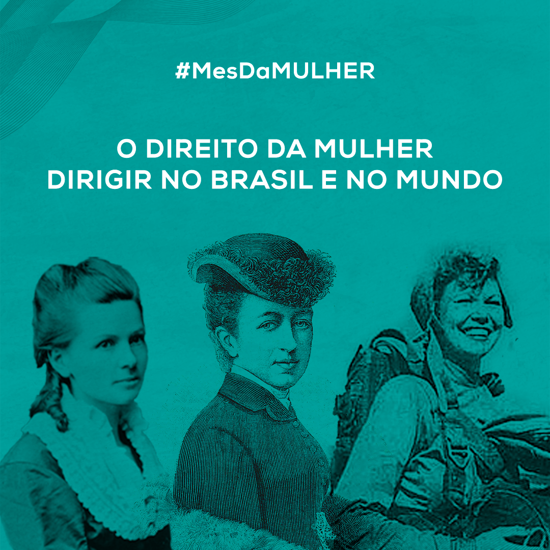 O Direito da mulher dirigir no Brasil e no mundo.