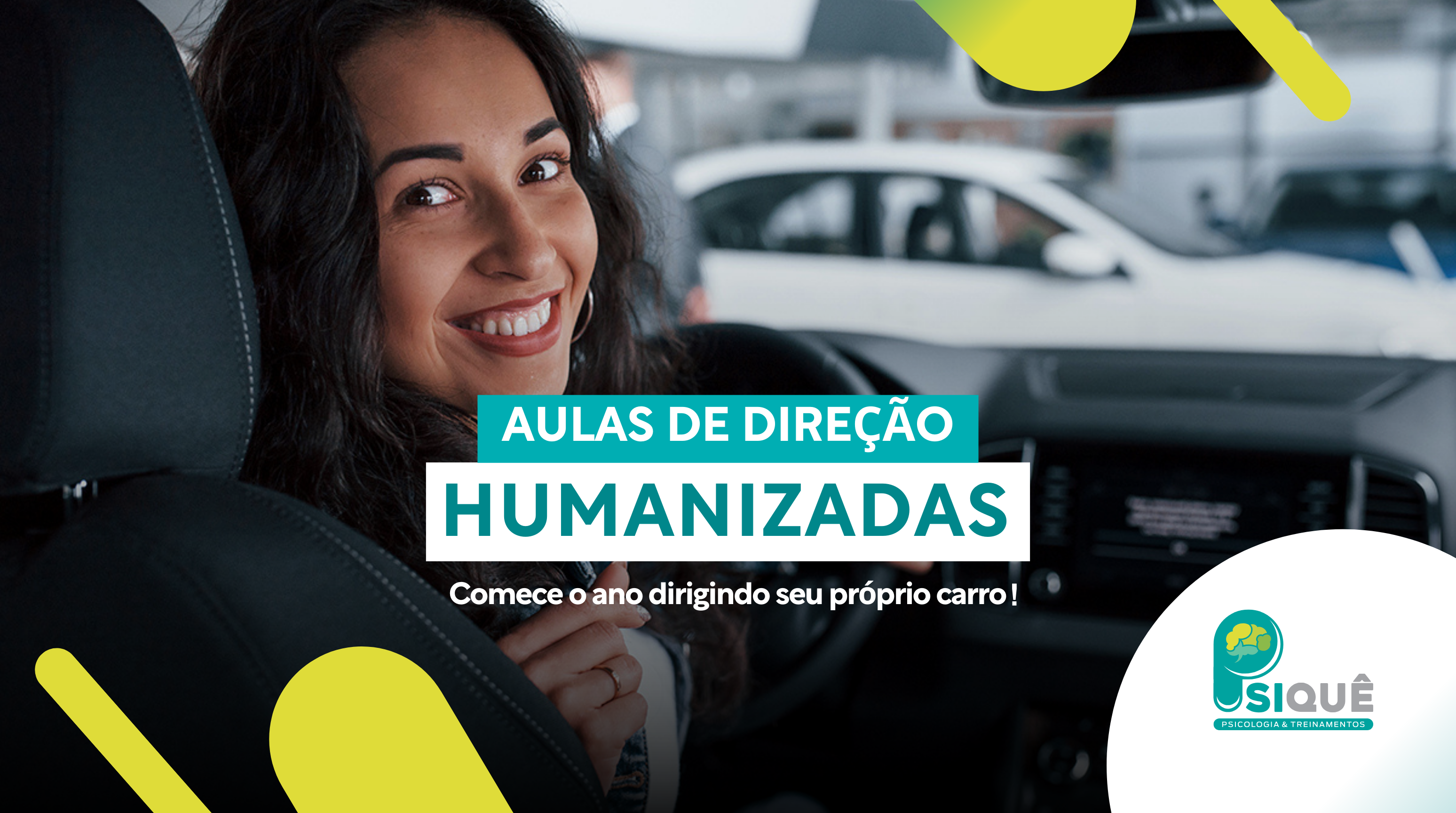 Dirija com confiança e humanização! Descubra as aulas de direção humanizadas da Psiquê para começar o ano ao volante.